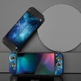 thumbnail image 3 of PlayVital ZealProtect Soft Protective Case for Nintendo Switch OLED, Flexible Protector Joycon Grip Cover for Nintendo Switch OLED with Thumb Grip Caps & ABXY Direction Button Caps - Blue Nebula, 3 of 9