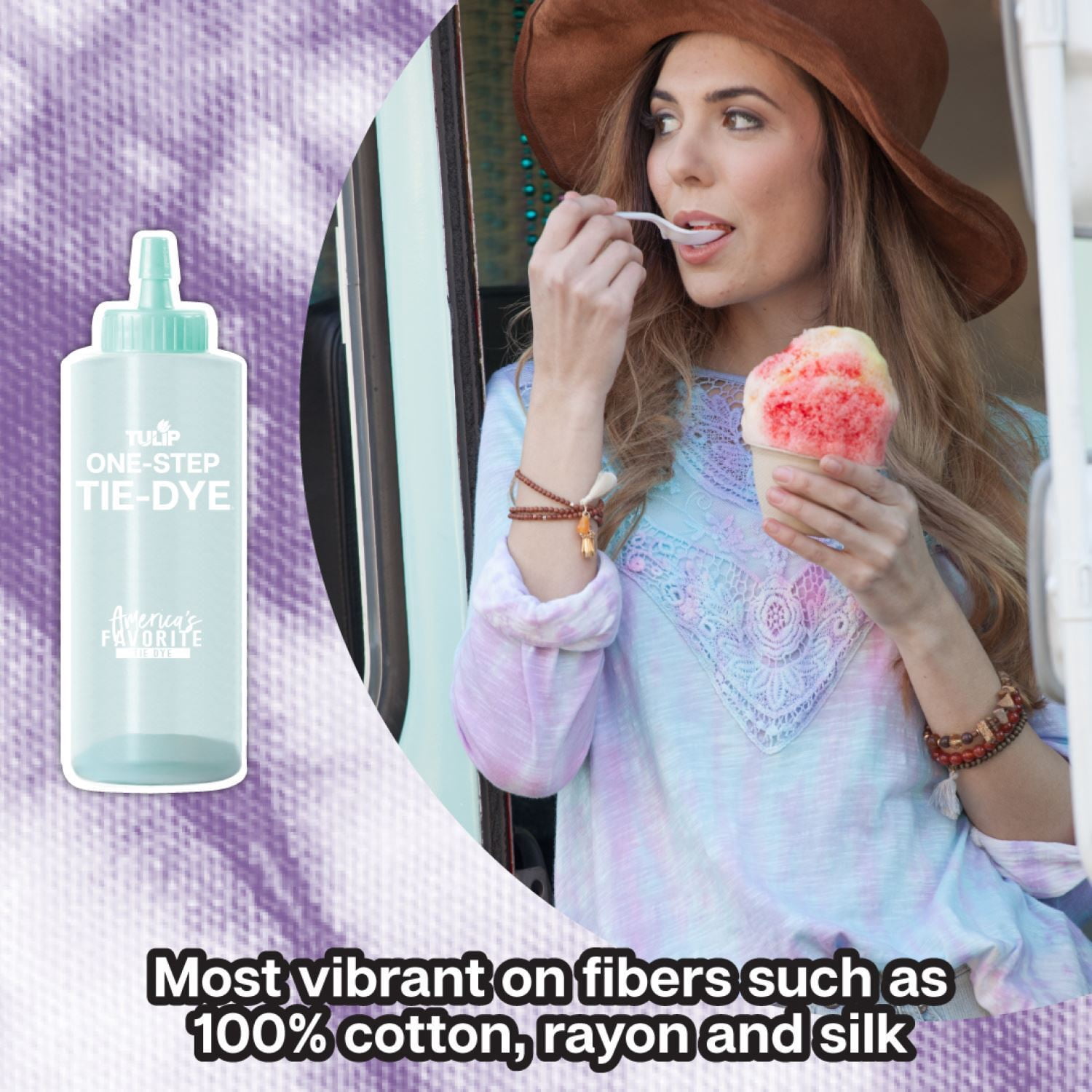 Tulip One-Step Tie-Dye 5 Color Kit. Pretty Pastels