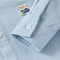thumbnail image 4 of TAIAOJING Kids Toddler Shirt Jacket Long Sleeve Lapel Button Down Shacket Baby Boys Girls Pockets Shirt Tops Coat Outwear Holiday 12-18M, 4 of 6