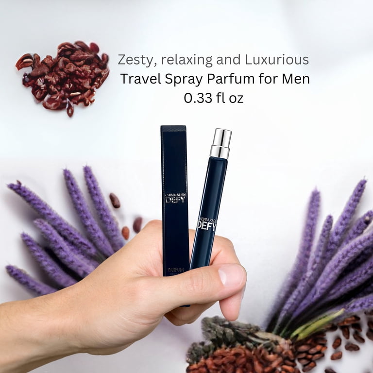 Calvin Klein Defy Perfume for Men Travel Spray 0.33 fl oz