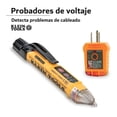 thumbnail image 2 of Kit Electrico Probador Voltaje Y Polaridad 1000v Klein Tools NCVT5KIT, 2 of 7
