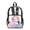 Axolotl Cherry Blossom Pattern, variant on Whosucclay Glasses Dinosaur Transparent Bag for Boys Girls, Elementary Kindergarten Wide Shoulder Straps Side Pockets Travel Bookbag for School Stadium