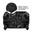 thumbnail image 4 of Xecao Lavender Flowers print Elastic Luggage Cover, with double-sided print , is perfect for travel, business, and daily use, 4 of 9