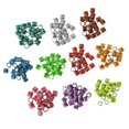 thumbnail image 3 of 100Pcs Aluminium Leg Rings Identify Dove Bands for Birds Training Mixed Color, 3 of 6