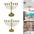 thumbnail image 2 of YongCo Hanukkah Candle Stand Festive Celebration Candle Holder 7/9 Branch for 0.51in Candle Detachable For Home Decor, 2 of 16