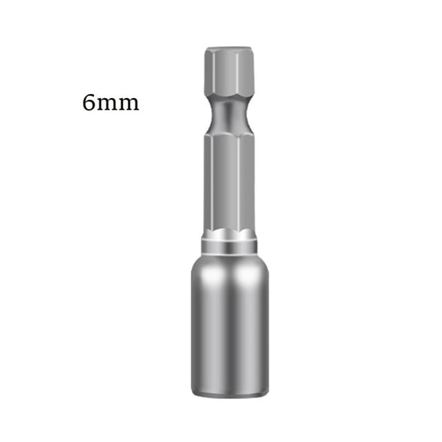 6-13mm Impact Socket Magnetic Nut Screwdriver 1/4" Hex Shank Electric Drill Bit