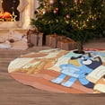 thumbnail image 6 of Saiise Christmas Tree Skirt 36" ,Xmas Tree Skirts with Bluey Pattern,Tree Mat for Indoor Outdoor Christmas Winter Holiday Party Indoor Decorations, 6 of 7