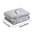 thumbnail image 3 of taicans Heated Blanket Throw USB Electric Heating Pads for Full Body, 3 of 9