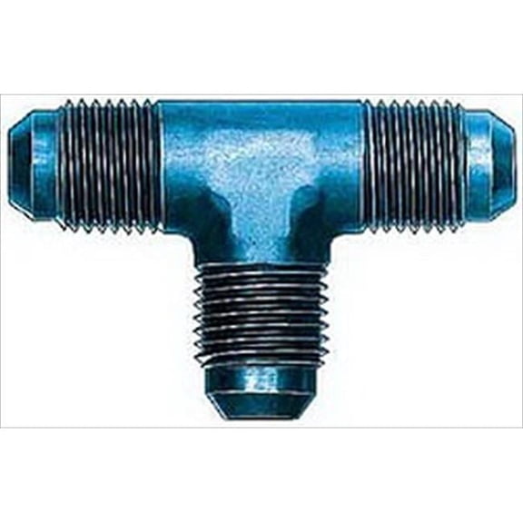 FCM2062 -6 An Blue Anodized Aluminum Union Tee Adapters