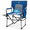 Blue Grey, variant on EVER ADVANCED Camping Director Chair with Side Table, Heavy Duty Portable Folding Lawn Chair for Beach, Picnic, Sports and Fishing, 400lbs, Black