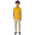 thumbnail image 6 of Classroom School Uniforms Adult Short Sleeve Interlock Polo CR891, 6 of 7