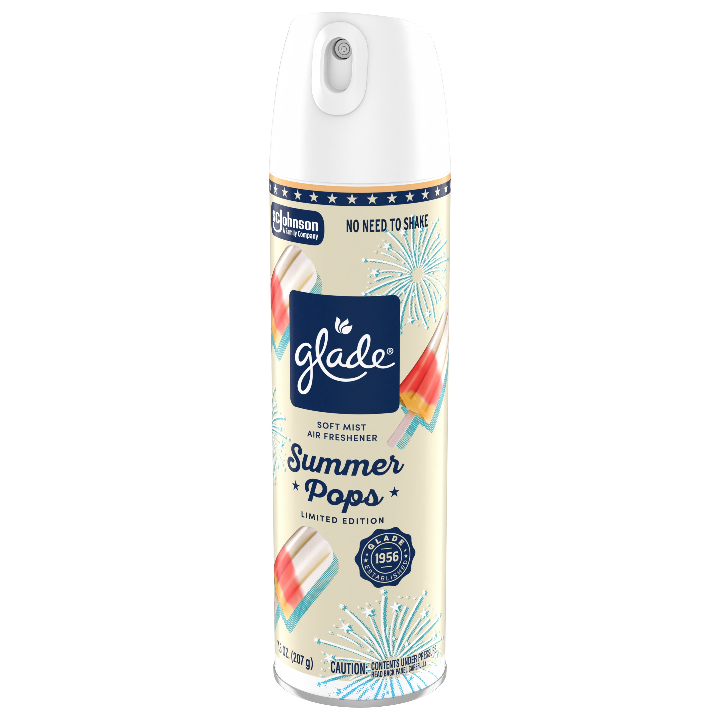 Glade® Soft Mist Air Freshener Room Spray, Summer Pops, 7.3oz., 1 count