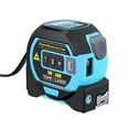 thumbnail image 1 of Telémetro Irfora Telémetro láser 3 en 1, regla de cinta métrica de 5 m, pantalla LCD con retroiluminación, medidor de distancia, dispositivo de medición de edificios, volumen de área, equipo de topogr Irfora Telémetro, 1 of 6