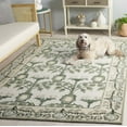 thumbnail image 3 of SAFAVIEH Earthly Treasures Siomha Oriental Area Rug, Ivory/Sage, 9' x 12', 3 of 11