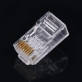 thumbnail image 3 of 100 Pcs Fiche Modulaire Cat6A, Connecteur Internet, Têtes de Câble, Connecteurs Passants RJ45 Cat6A, 3 of 8