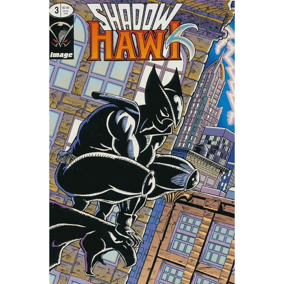 ShadowHawk (1st Series) #3 VF ; Image Comic Book