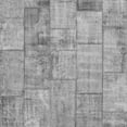 thumbnail image 1 of Ahgly Company Indoor Square Patchwork Gray Transitional Area Rugs, 3' Square, 1 of 1