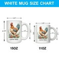 thumbnail image 5 of Personalized Hen Coffee Mug – Fun Gift for Hen Lovers, Parents, Siblings, Friends – Custom Name Ceramic Cup 11oz – Perfect for Coffee & Tea Lovers, 5 of 6