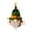 B.B, variant on ​Thanksgiving Gnome Ornament - Checkered Maple Leaf Hanging Decor for Tree & Gifts (Polyester Cloth, Small Faceless Dwarf)​​ B