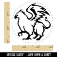 thumbnail image 2 of Proud Griffin Fantasy Silhouette Rubber Stamp for Scrapbooking Crafting Stamping - Small 3/4 Inch, 2 of 7