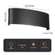 thumbnail image 2 of Apliques de pared LED modernos Neoglint, lámpara de pared Up Down de 8 W, 2 of 7