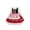 001-Red1239, variant on Byoo Infant Girl's Gingham Print Dirndl Dress Lace Trim Oktoberfest Gown Holiday Party Dresses