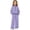 Purple, variant on FAHXNVB Girls' 2-Piece Sweatsuits Set Solid Color Half Zip Pullover Sweatshirt and Wide Leg Pants Set Soft Fashion Casual Sports Sets 5-16 Years
