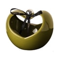 thumbnail image 1 of Bearachild Bandeja decorativa de cerámica para frutas: trae el espíritu navideño a tu hogar sin la molestia de limpiar manzanas. Platos con Decoración del hogar verde, 1 of 6