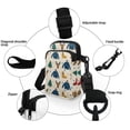 thumbnail image 5 of HELLHERO Winter Sweaters Shoulder Bag Polyester with Shoulder Strap Messenger Bag for Travel Daily Use, 5 of 7