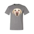 thumbnail image 2 of Wild Bobby, Golden Retriever Cute Gift, Dog Lover, Men Graphic Tee, Heather Grey, Medium, 2 of 4