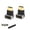 07# 270 Degree Male to Female, variant on 2 Pack Mini HDMI to HDMI Adapter, 8K@60Hz, 4K@144Hz, 2K@240Hz Female to Mini HDMI Male Adapter, Compatible with DSLR,Camcorder, Raspberry Pi Zero W,Laptop,Tablet,HDTV, Projector, Monitor