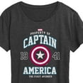 thumbnail image 3 of Marvel Captain America - The First Avenger - Women's Short Sleeve Graphic T-Shirt, 3 of 5