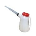 thumbnail image 2 of Colaxi Contenant de Mesure d'Huile, Distributeur Automobile, Pot Robuste de 5 L Étanche avec Couvercle et Long Bec pour Automobile Voiture Noir, 2 of 8