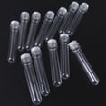 thumbnail image 6 of WRISTBIQUE Transparent Plastic Test Tube Storage Container Set, 6 Pieces Tubes for Lab, Science, and Craft Use, 6 of 10