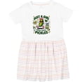 thumbnail image 3 of Inktastic Just a Girl Who Loves Pickles Girls Toddler Dress, 3 of 5
