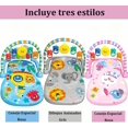 thumbnail image 3 of Baby Gym Musical, Gimnasio de Actividades para Bebés con Piano y Juguetes, Tapete Musical con Juegos, Diseños Divertidos (Azul), 3 of 5