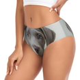 thumbnail image 2 of Balery Adorable Puppy Portrait Ropa Interior de Algodón para Mujer con Dibujo – Braguitas Cómodas y Elásticas, Estilo Clásico-Small, 2 of 6