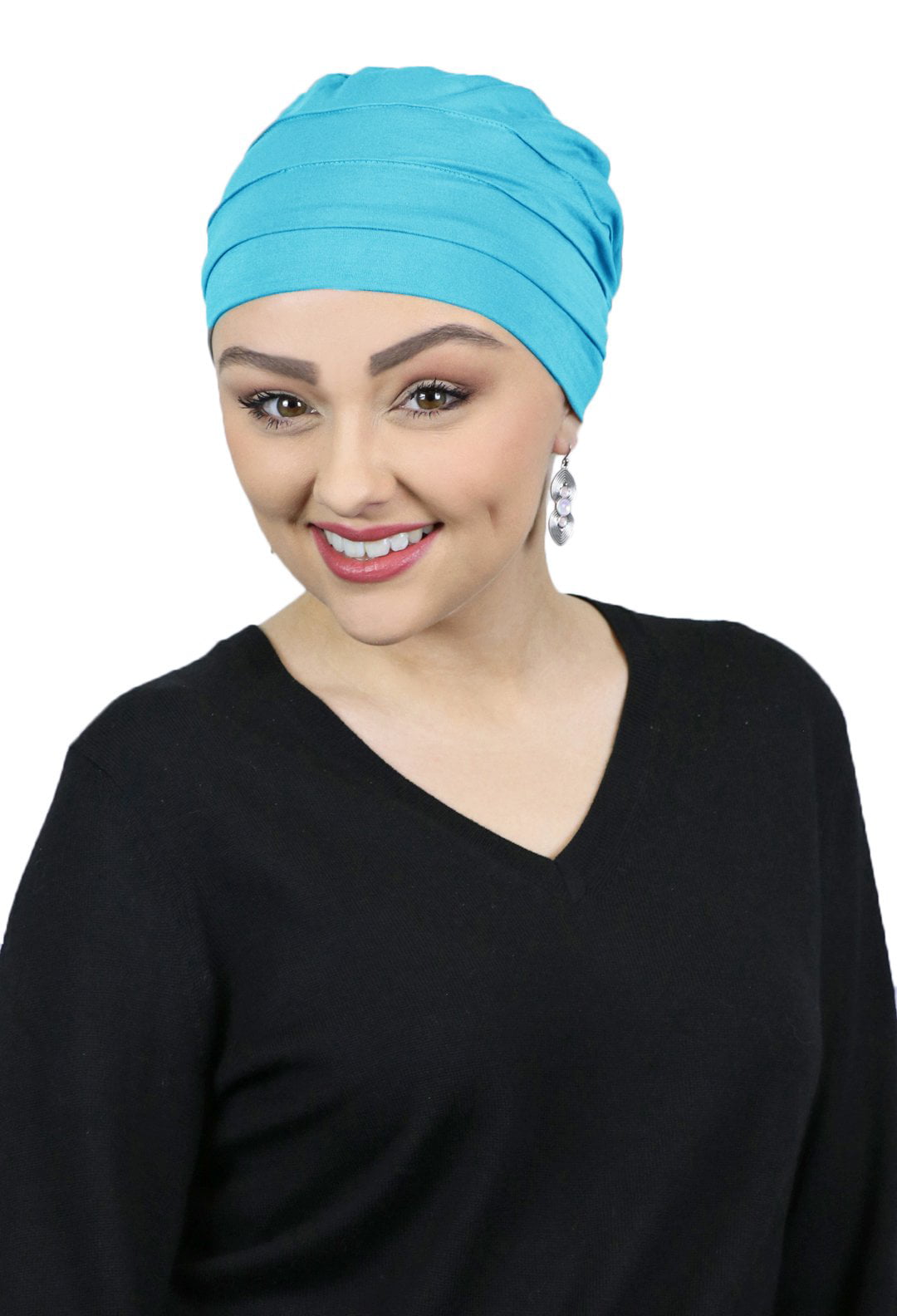 Bamboo Sleep Cap Cancer Headwear Chemo Hat Sleeping Night Beanie Turbans for Women 