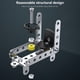 thumbnail image 5 of Maqueta de vehículo metálico | Juego de construcción de modelos de coches de bricolaje | Bloques de construcción de metal y plástico de 75 piezas | Coordinación mano-ojo y juguete STEM | 19,5x8x7cm, 5 of 7