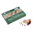 thumbnail image 5 of 5000 Count | KingSeal Regular Frill Toothpicks, Assorted Colors, 2.5 Inch length, Bamboo, Ideal for Appetizers and Cocktails, Bulk Pack - 5 Packs x 1000, 5 of 5