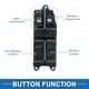 thumbnail image 3 of Interruptor de ventana eléctrica Unique Bargains No.848200K051 para el lado del conductor delantero izquierdo para Toyota Hilux 2005-2011 Negro, 3 of 7