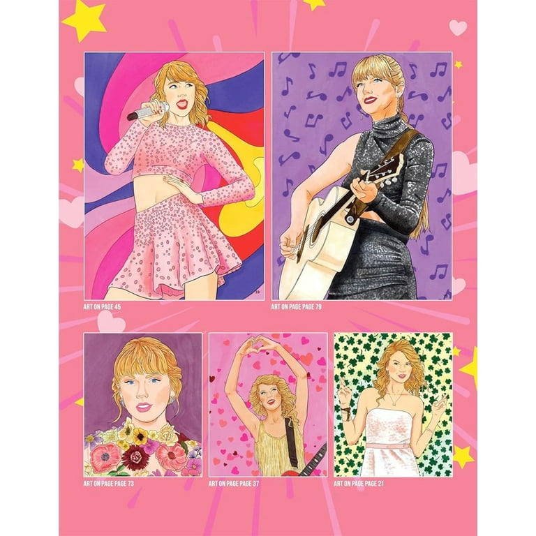 Got my Taylor Swift Coloring Book Today. Have Fun! : r/SwiftieMerch