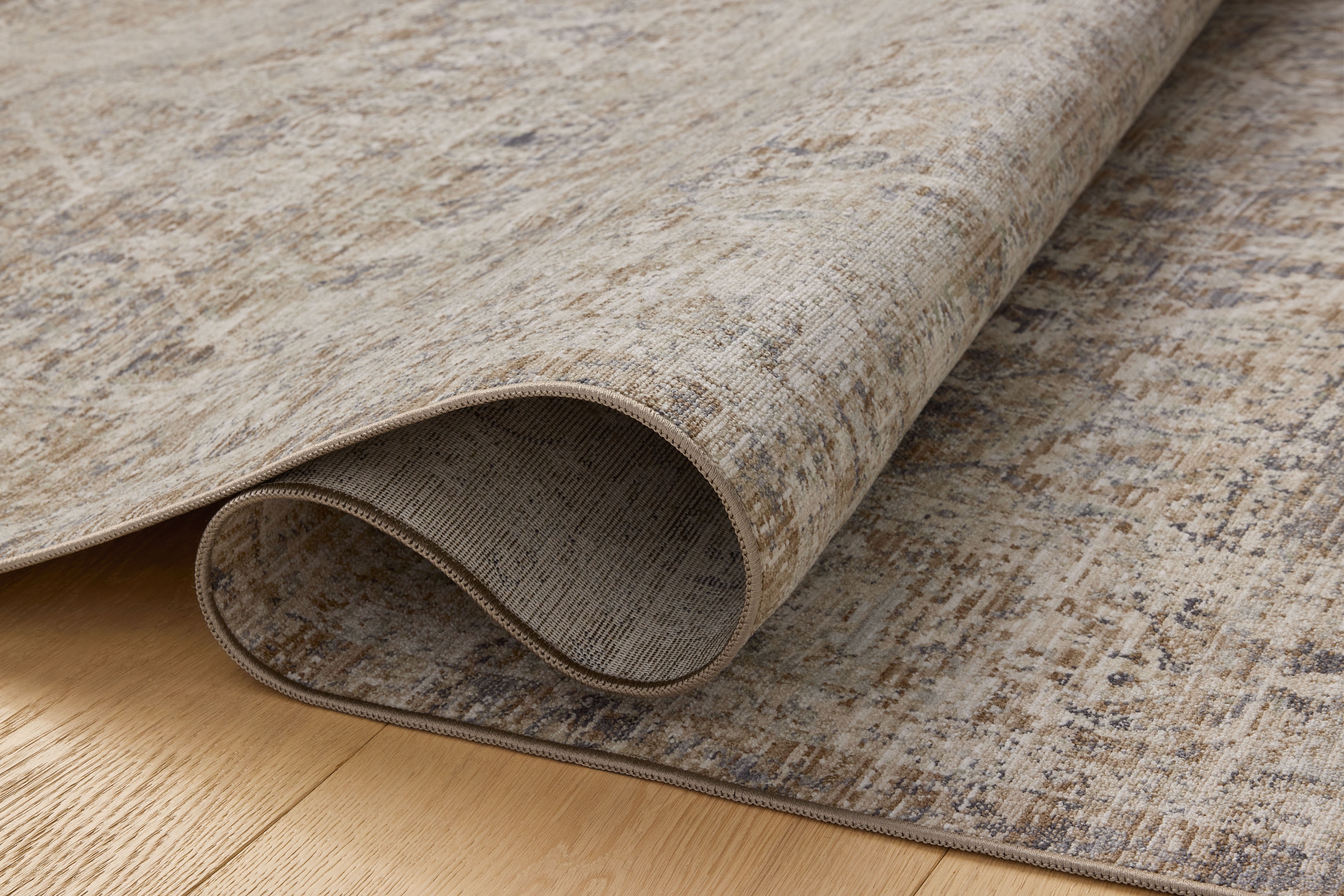 Chris Loves Julia x Loloi Ida Slate / Natural 2'-7" x 10'-0" Runner Rug