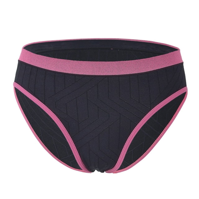 Visland Women Ribbed Underwear Low Rise Hipster Panties Soft Stretch Full Briefs Ladies Breathable Stretch Underpants