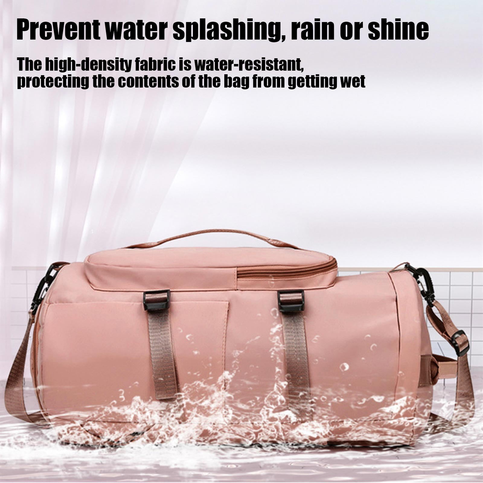 Gym Bag for Men and Women Sports Duffle Bag Travel Backpack Weekender Overnight Bag with Shoes Compartment and Wet Pocket