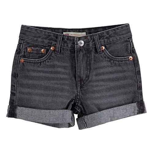 Levi s Girls Girlfriend Fit Denim Shorty Shorts, Arya, 3T