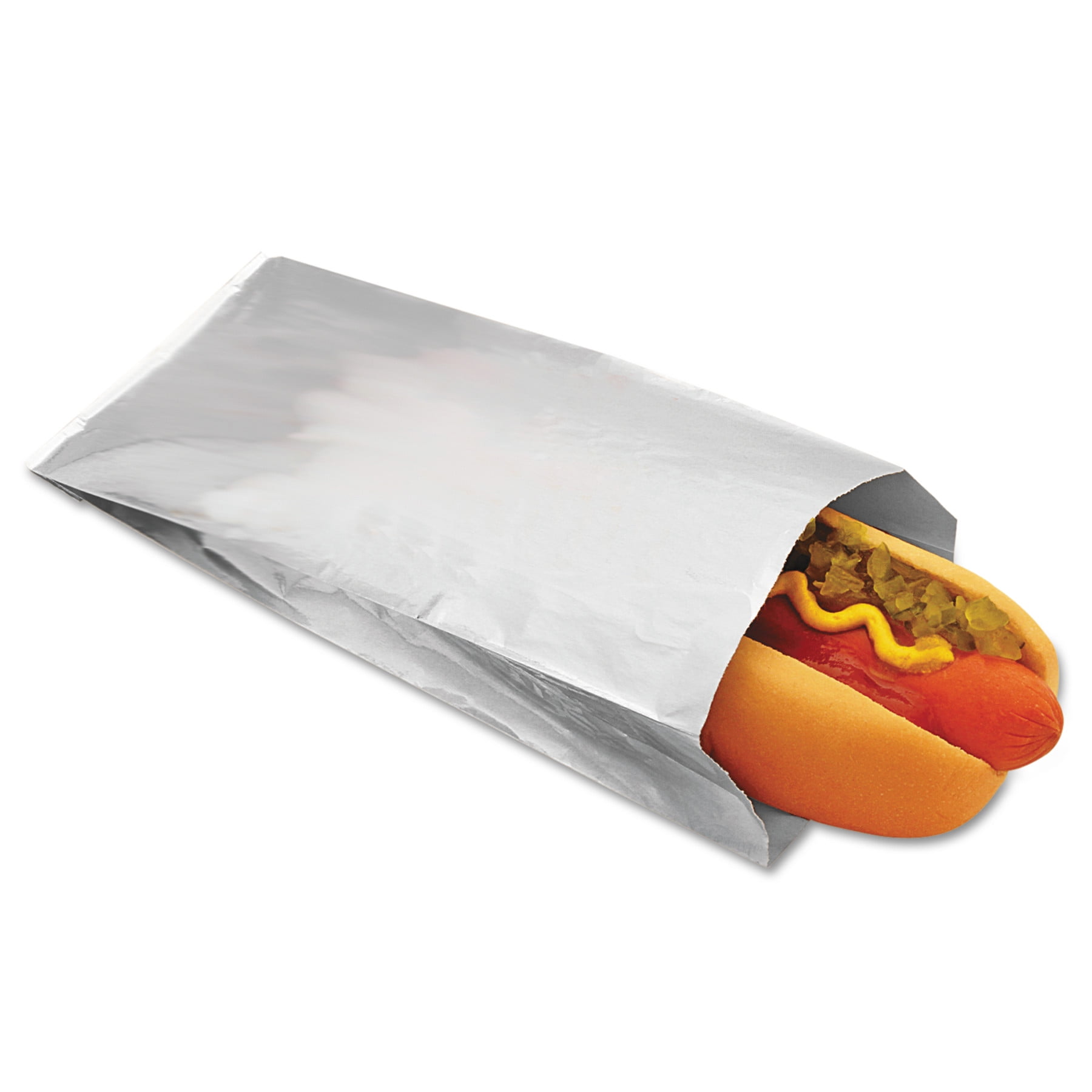 1000 per Case Hot Dog Paper Foot Long Bags 