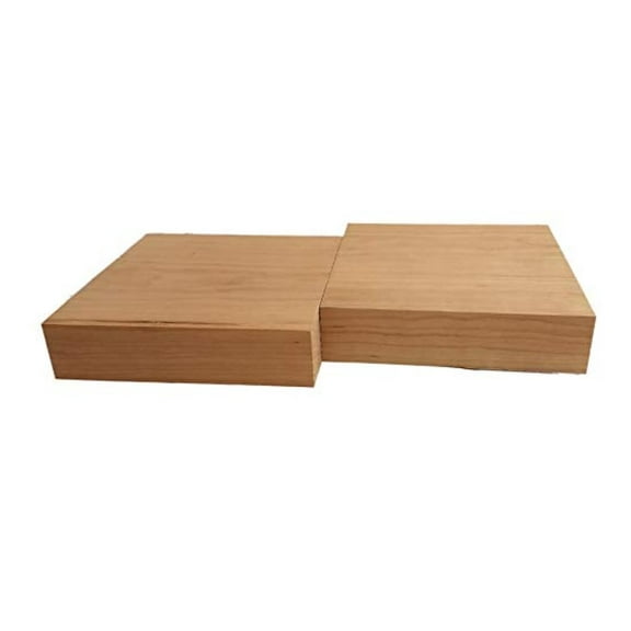 Cherry Lumber Bowl Blanks (2pc) (2" x 8" x 8")