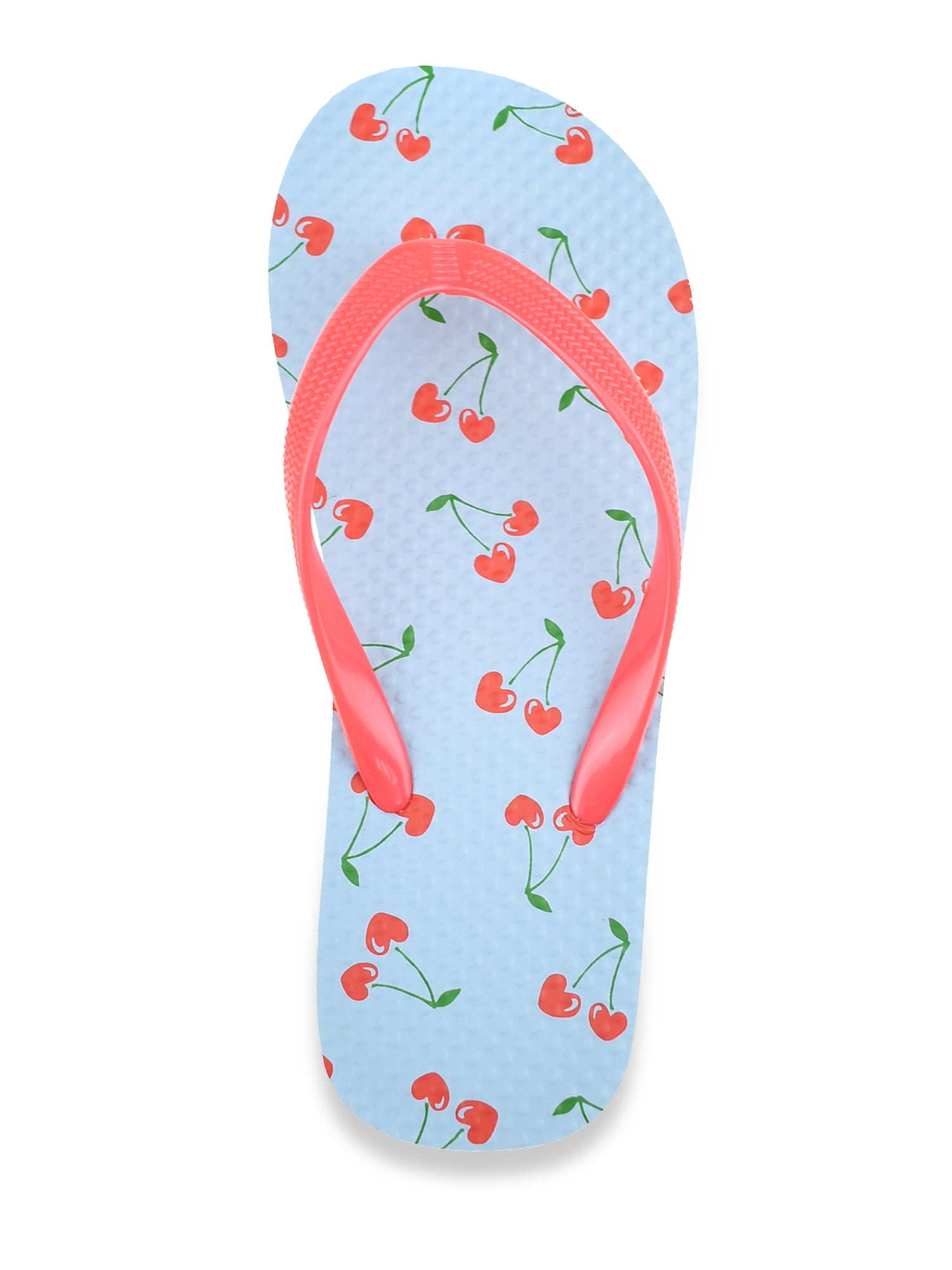 Wonder Nation Girls Printed Flip Flop Sandals