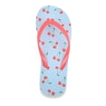 thumbnail image 4 of Wonder Nation Girls Printed Flip Flop Sandals, 4 of 5